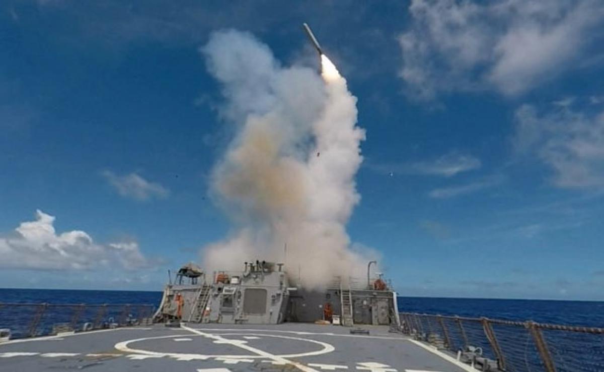 US Strikes Syrian Targets With 50 Cruise Missiles In Response To Gas Attack